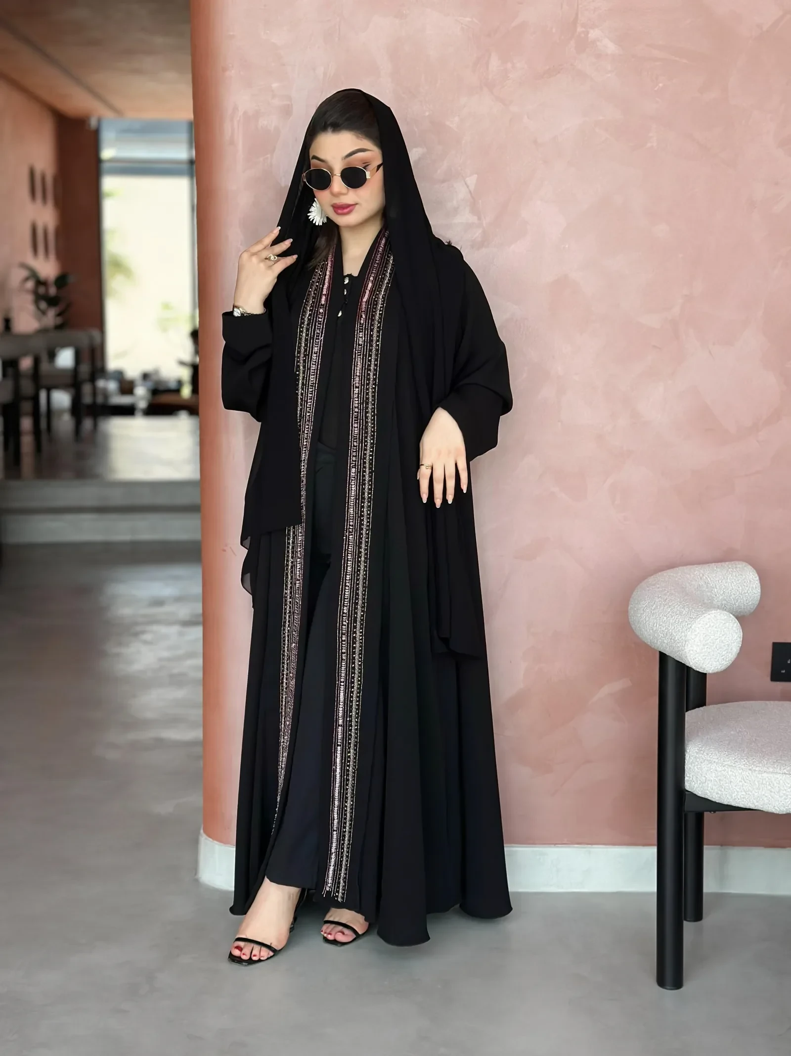 عباية بيرل ساتان