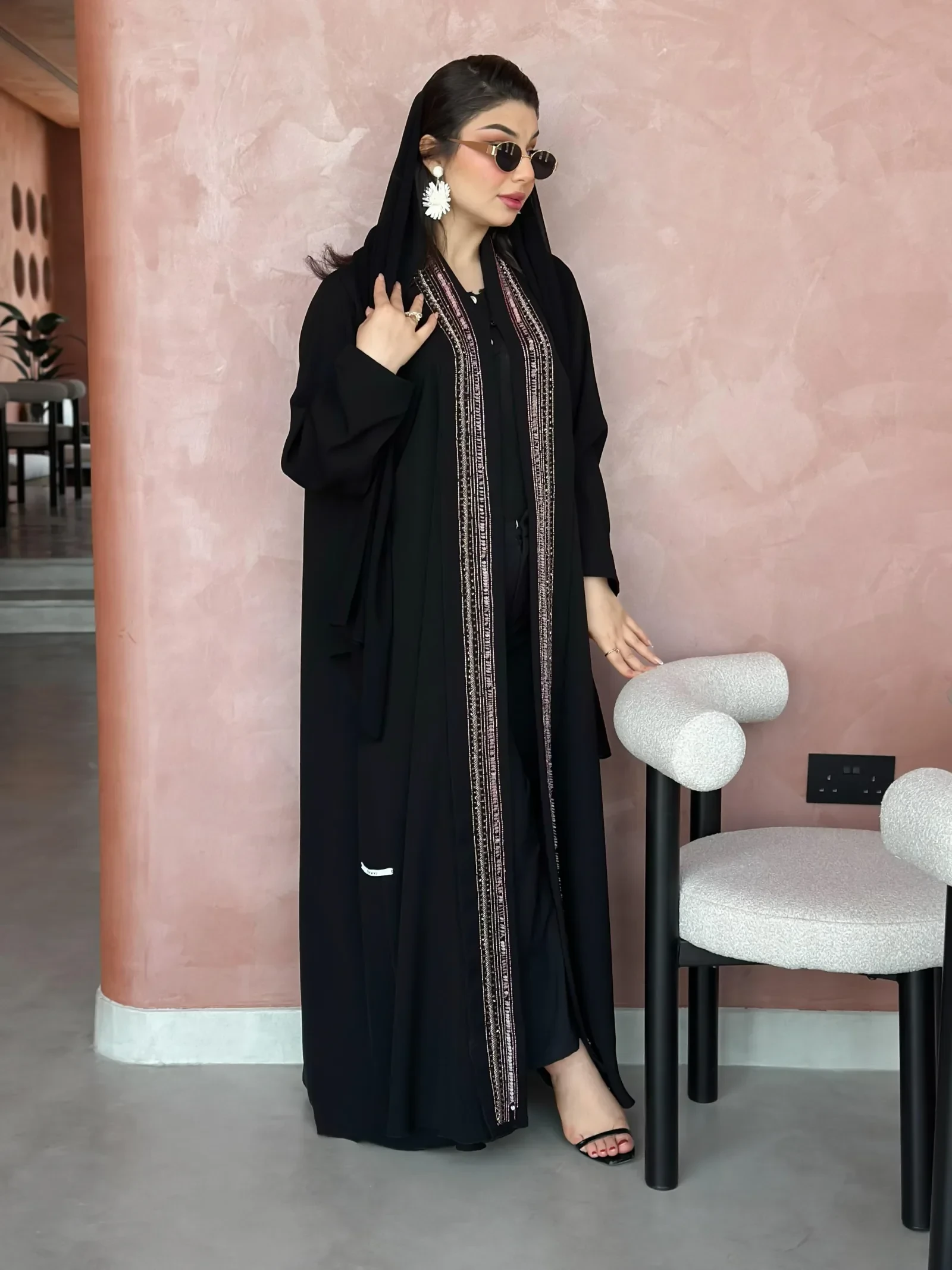 عباية بيرل ساتان