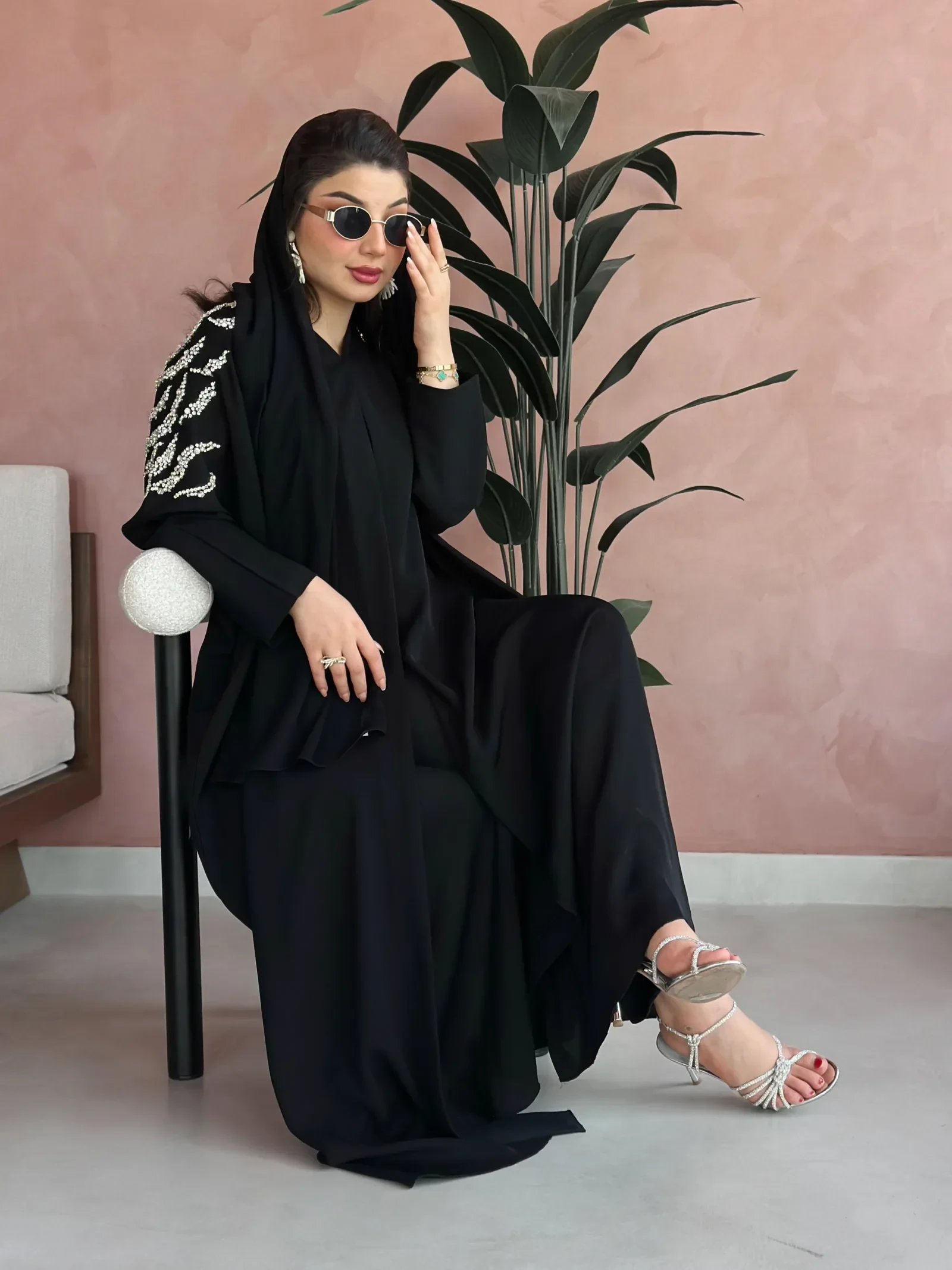عباية نوار كلاسيك