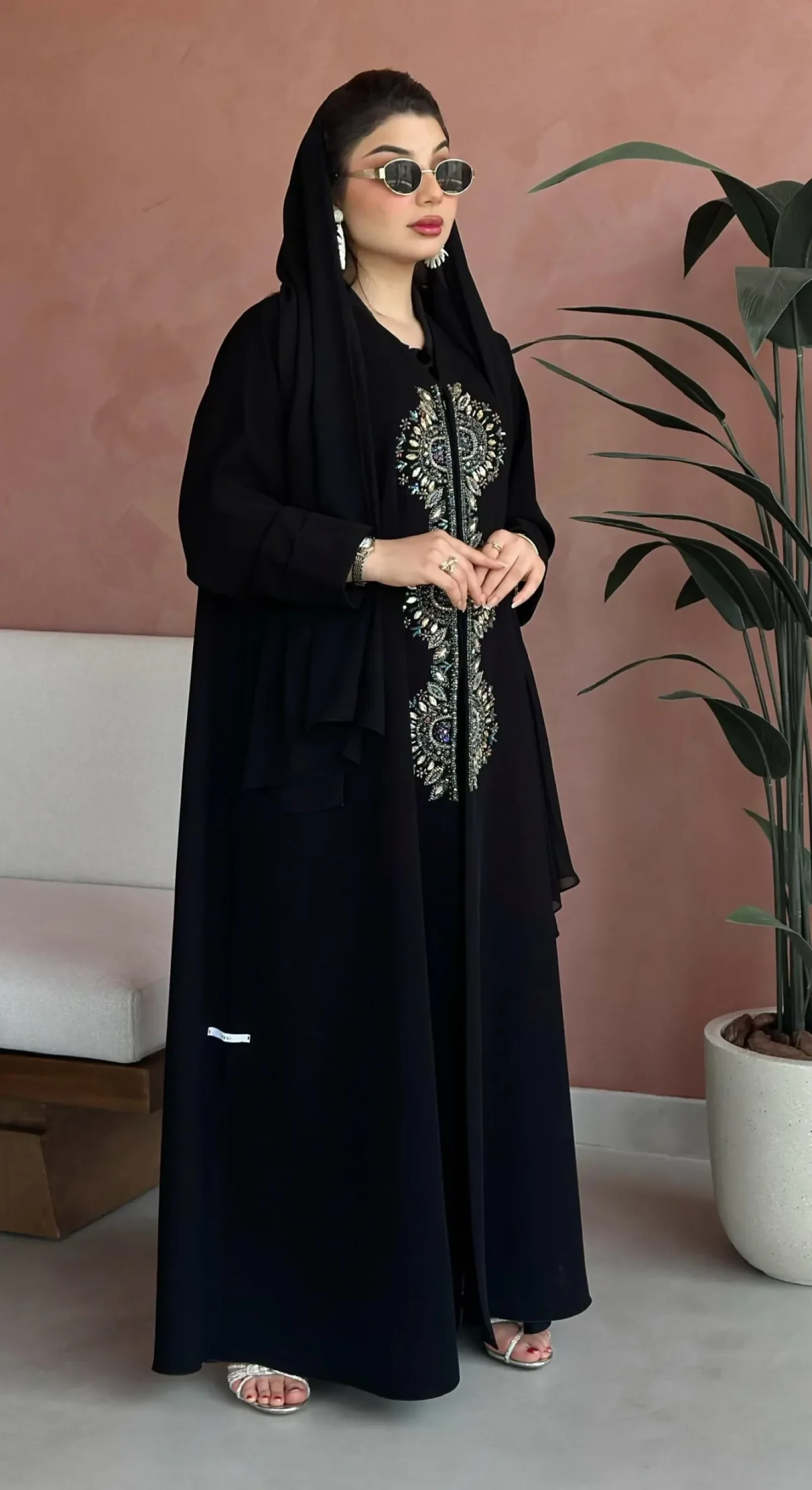 عباية حرير للعروس