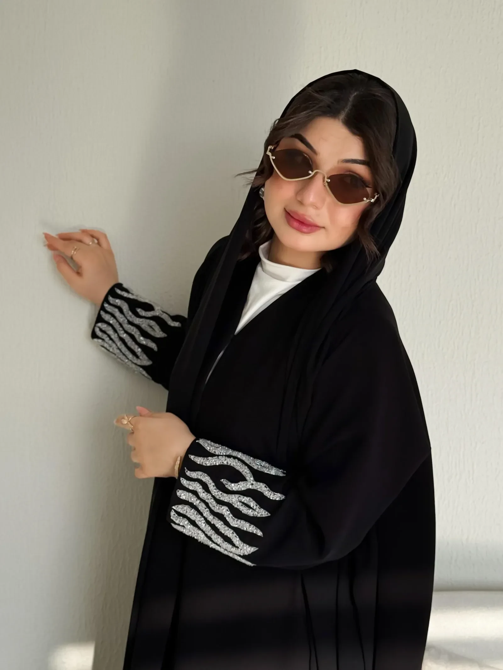 عباية كتان سموك
