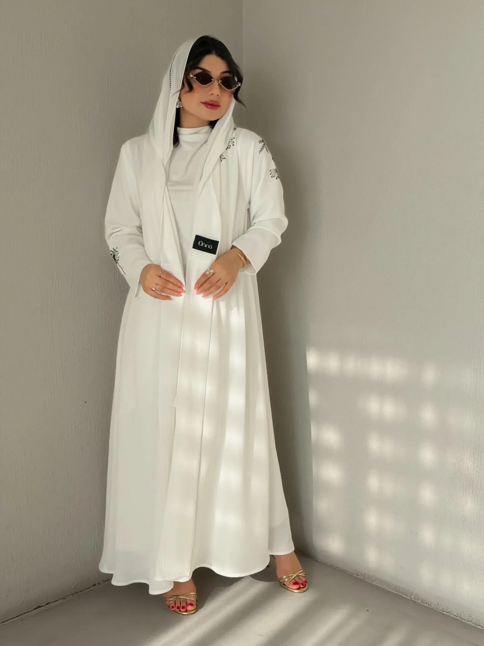 عباية كتان سموك